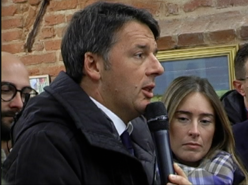 VIDEO - Dal Parco Eternot al Castello: il tour di Matteo Renzi e Maria Elena Boschi a Casale